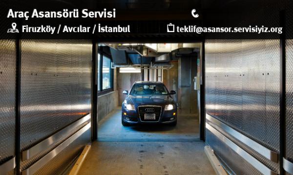 Firuzköy Araç Asansörü Servisi