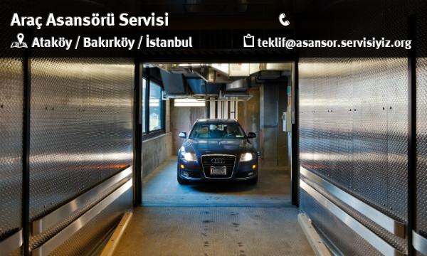 Ataköy Araç Asansörü Servisi