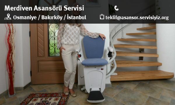 Osmaniye Merdiven Asansörü Servisi