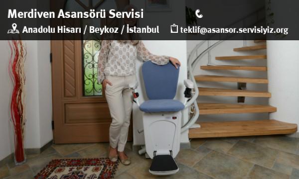 Anadolu Hisarı Merdiven Asansörü Servisi