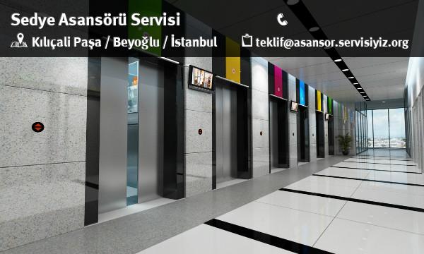 Kılıçali Paşa Sedye Asansörü Servisi