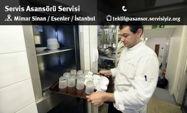 Mimar Sinan Servis Asansörü Servisi