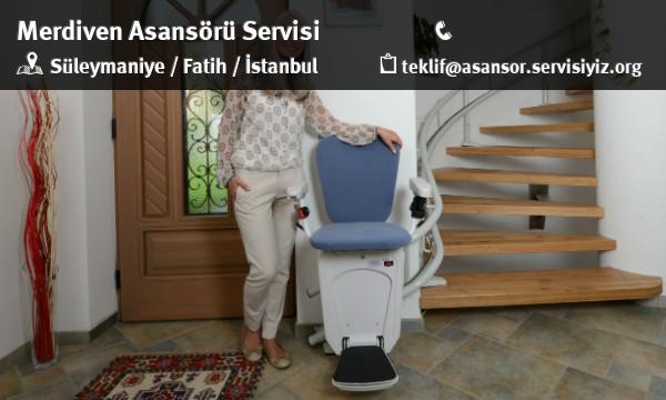 Süleymaniye Merdiven Asansörü Servisi