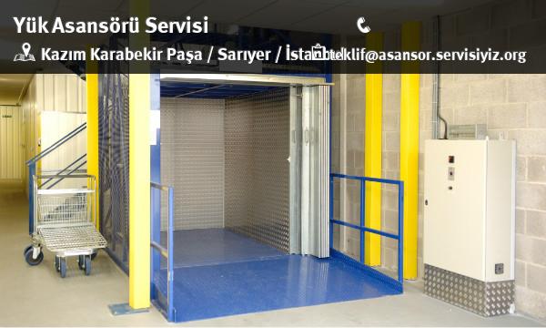 Kazım Karabekir Paşa Yük Asansörü Servisi