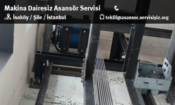 İsaköy Makina Dairesiz Asansör Servisi