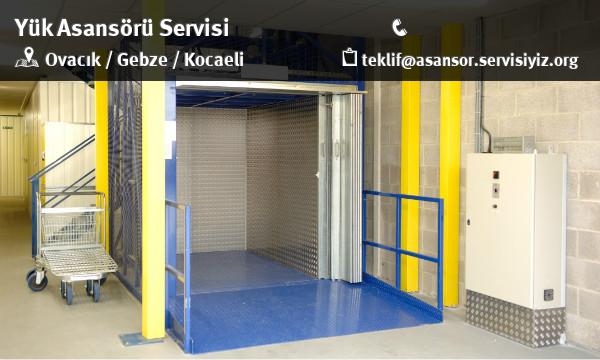 Ovacık Yük Asansörü Servisi